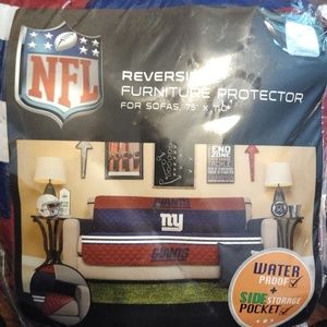 NY Giants couch cover NWT